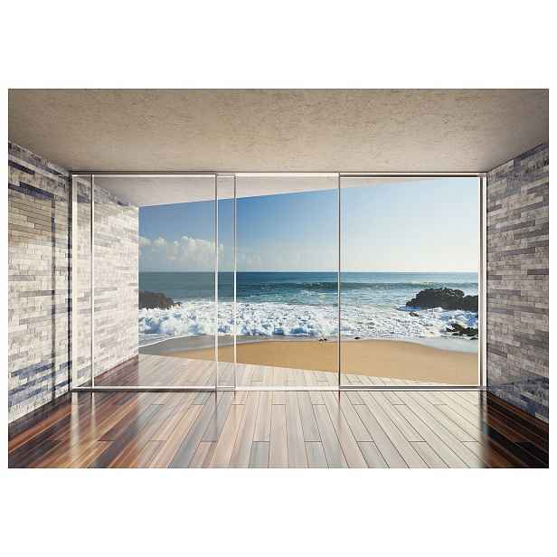 Vliesová fototapeta Moře Oceán Pláž Panorama Relax 250x175 lepidlo