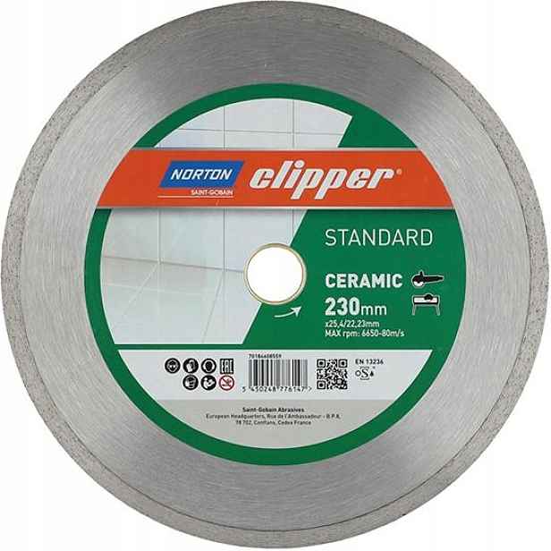 Diamantový kotouč Standard Ceramic o průměru 230 mm