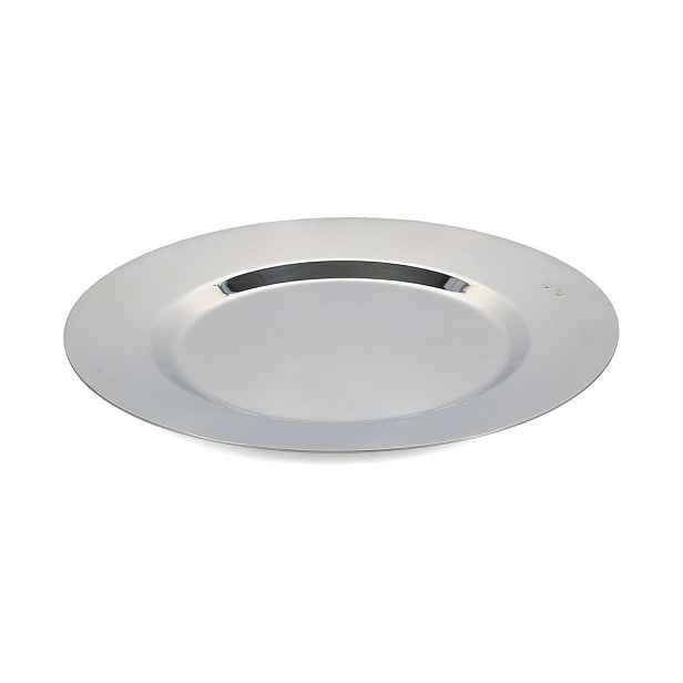 Servírovací nerezový talíř ve stříbrné barvě ø 30 cm Oryn – S|P Collection