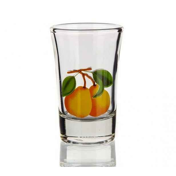 Sada panáků Torino Odlivka Torino 40ml, hruška/Pear 6 ks Vetro-Plus
