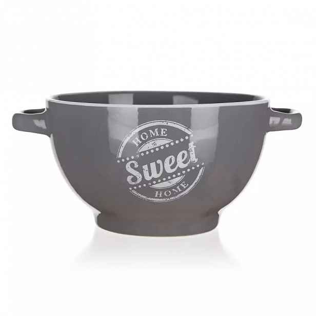 Salátová miska Sweet Home 660ml šedá 60337165