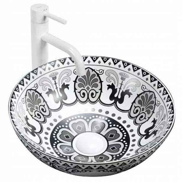 Umyvadlo na desku Etno (REA-U7500) /po/