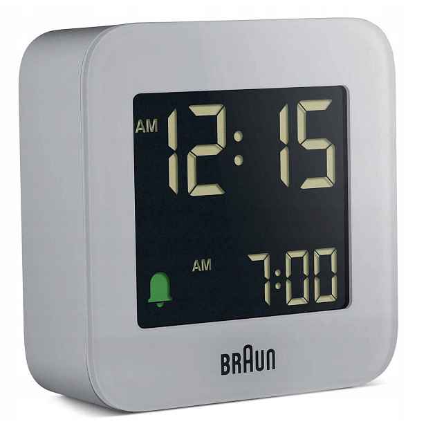 Elektronický Budík Braun BC08G Alarm Zdřímnutí