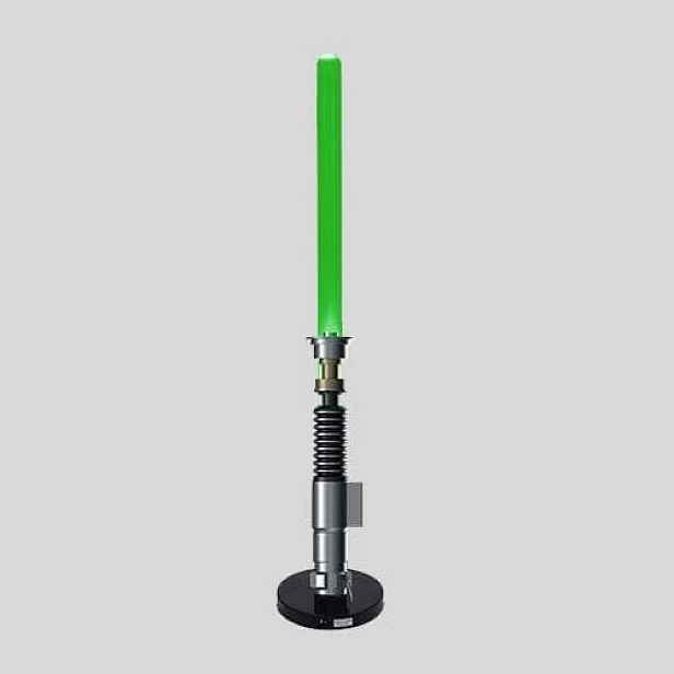 Led lampa Star Wars: Luke Skywalker Zelený světelný meč 59 cm