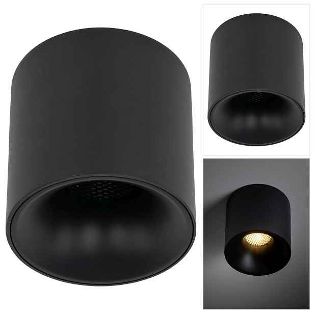 Led spotové nástěnné svítidlo 18W Blaze Black 18143 Tk Lighting