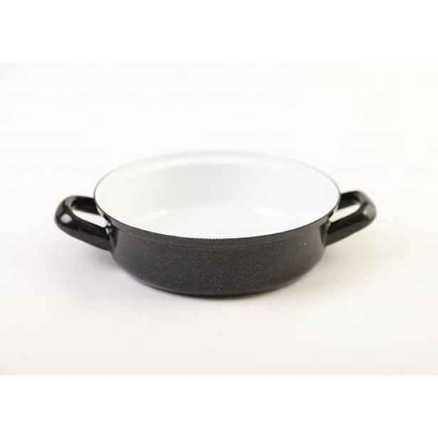 mísa zapék. d18cm-2ucha, BERYL, v.5cm, smalt