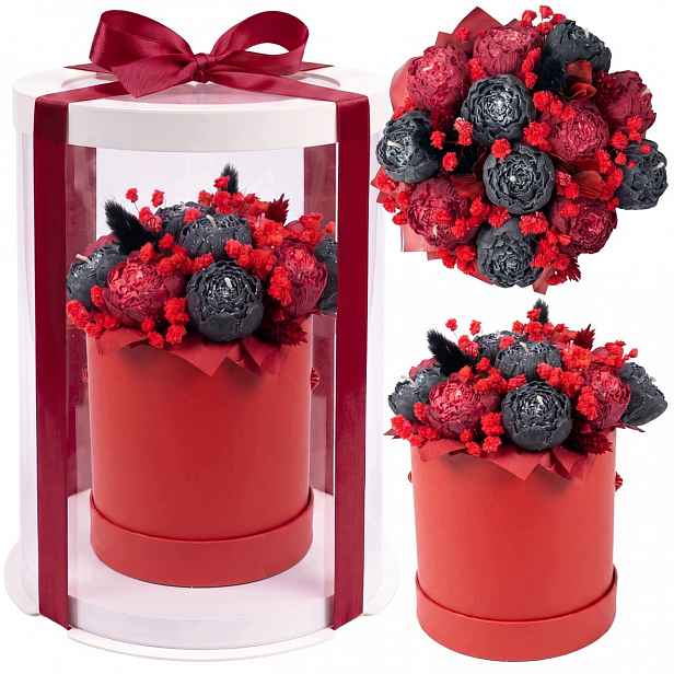 Vonné Svíčky Vonná Kytice Ze Svíček Flower Box Jako Dárek Lunari