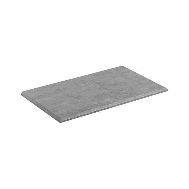ArtCom Deska pod umyvadlo HAVANA Concrete | beton Havana: Deska pod umyvadlo Concrete 90-80 - 80 cm
