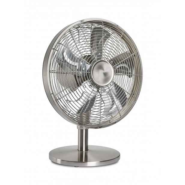 Casafan 303054 Airos Eco Classic TV, chrom, stolní ventilátor
