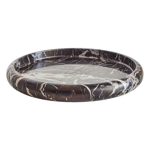 Mramorový dekorační tác ø 30 cm Zoro – Premier Housewares