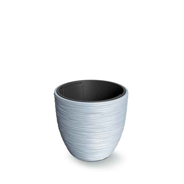 Prosperplast Květináč s vkladem FURU světle šedý, varianta 39 cm