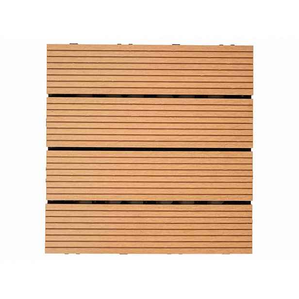 WPC dlaždice LEGI BASE 30 x 30 cm, teak