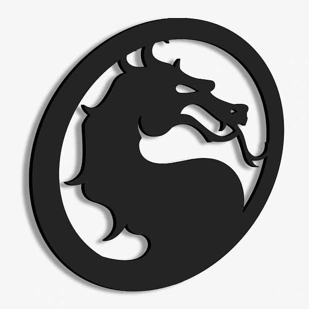 Mortal Kombat Dřevěný obraz Dekorace interiéru