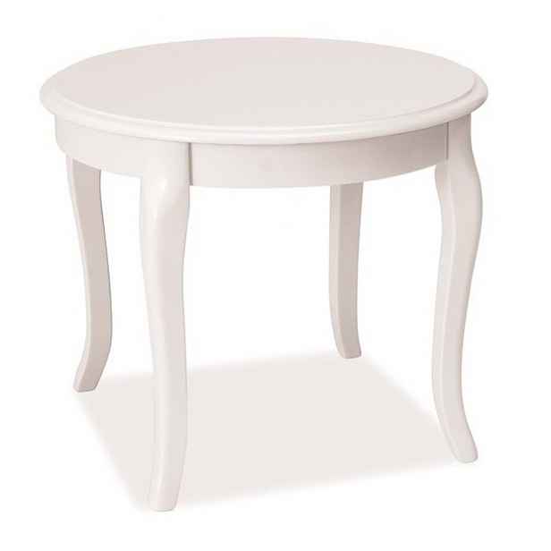 Konferenční stolek ROYAL D, bílý