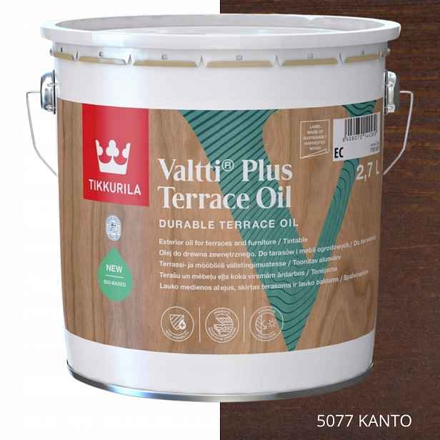 Tikkurila Olej Na Dřevo Valtti Plus Terrace Oil 2,7 L Barva 5077 Kanto