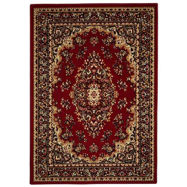 Kusový koberec Samira New Red 12001-011, 200x280, červená, chodba / předsíň, Spoltex