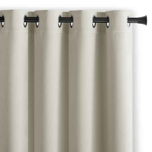 Restilo Závěs AmeliaHome Blackout s průchodkami 140x245 cm krémový, velikost 140x245