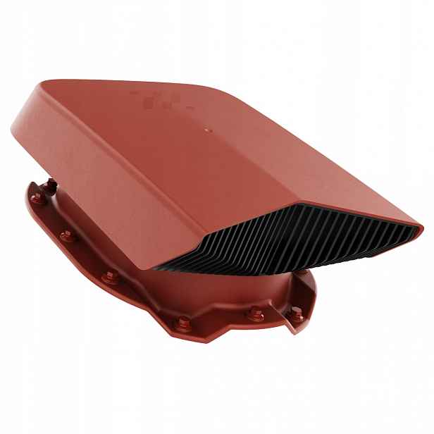 Ventilační střešní ventilátor Trapez T14 Červený 3009