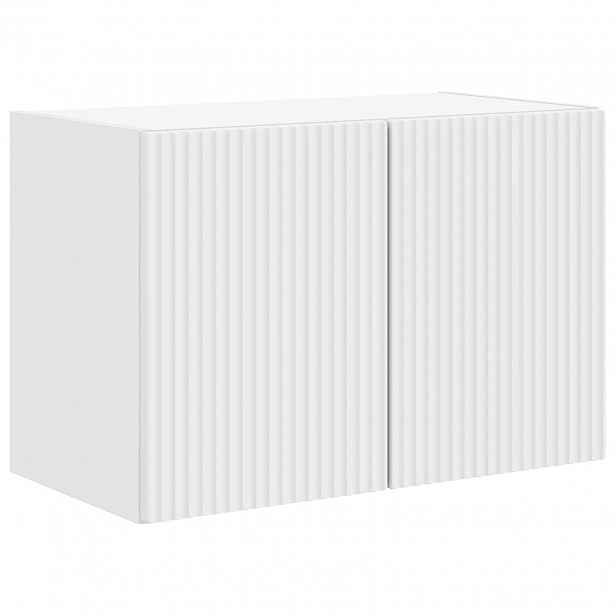 vidaXL TV wall cabinet 59,5 x 31 x 40 cm Bílá Kompozitní dřevo