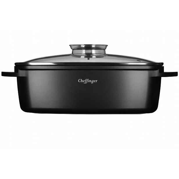 Zapékací Mísa Mramorový Aromatizér Indukce 32 CM Cheffinger