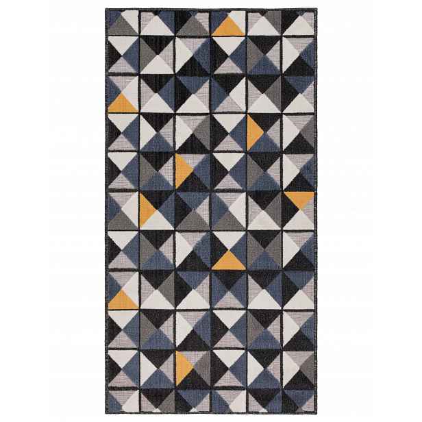 Koberec plochý Shift 80x150 cm Geometrický Vícebarevný