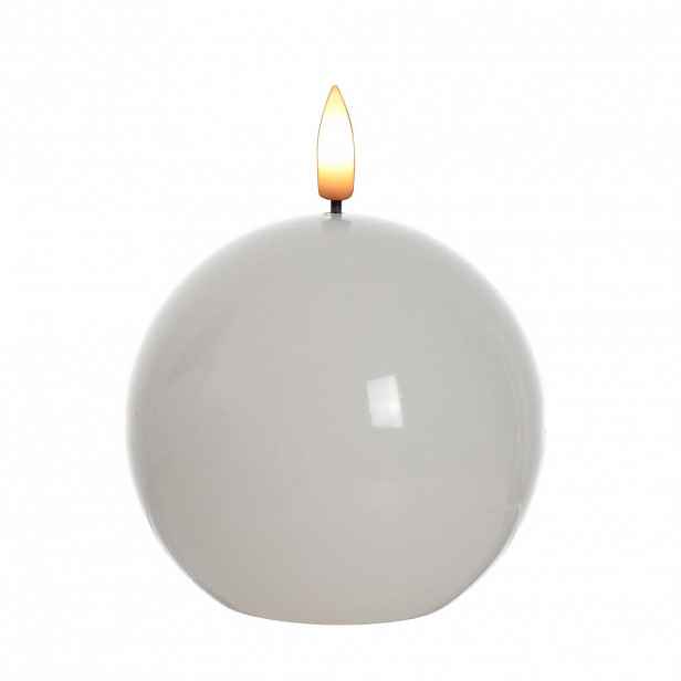 Mondex LED SVÍČKA, plast, bílá
