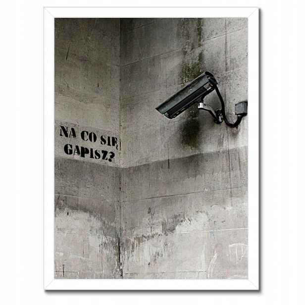 Plakáty v rámu 30x40 Banksy Co zíráš