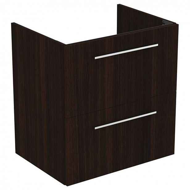 Ideal Standard i.Life A - Skříňka pod umyvadlo, 60x44x63 cm, 2 zásuvky, kávový dub T5255NW