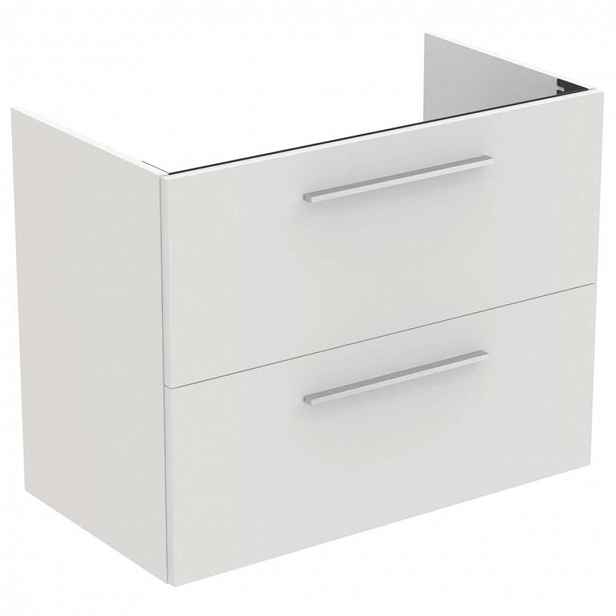 Ideal Standard i.Life A - Skříňka pod umyvadlo, 80x44x63 cm, 2 zásuvky, matná bílá T5256DU