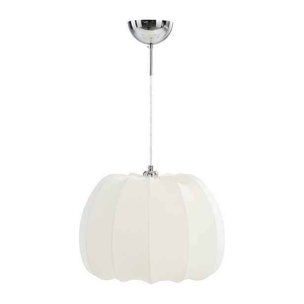 Krémové látkové závěsné svítidlo ø 42 cm Pion – Jotex