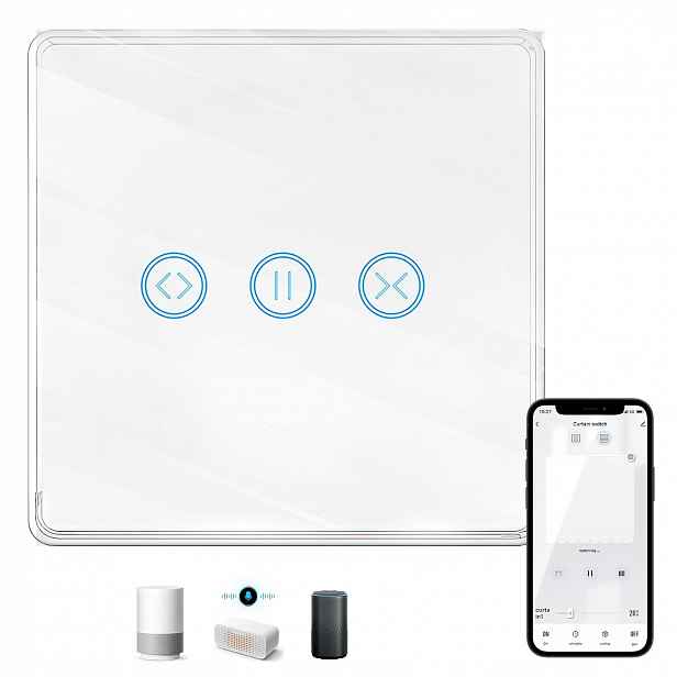 Spínač Rolovacích Dveří Wifi Smart Home Alexa Google Časovač