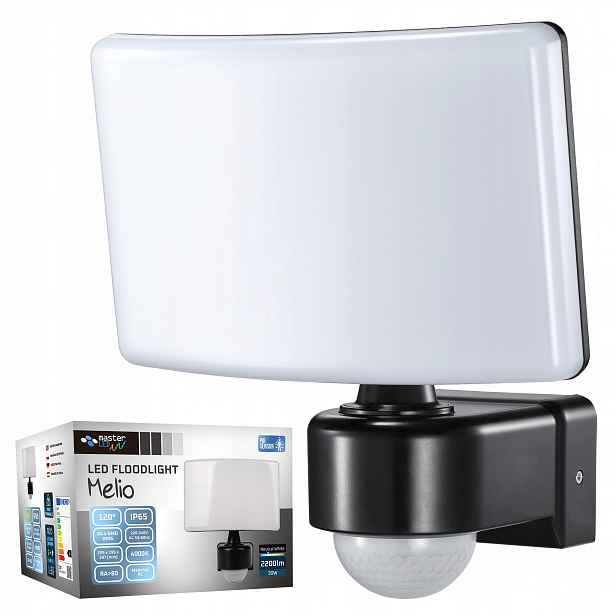 Led Halogenová Lampa 30W S Senzorem Pohybu Soumraku, Venkovní Reflektor IP65