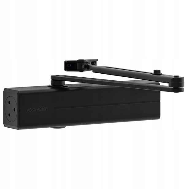 Samozavírač s ramenem Černý pro dveře max 120 kg 1400 mm DC300 Assa Abloy