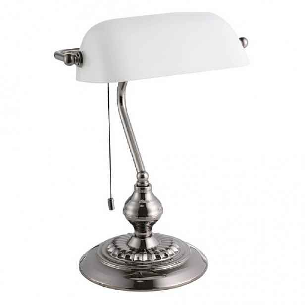 Eglo BANKER stojací lampa černý nikl ocel 901019