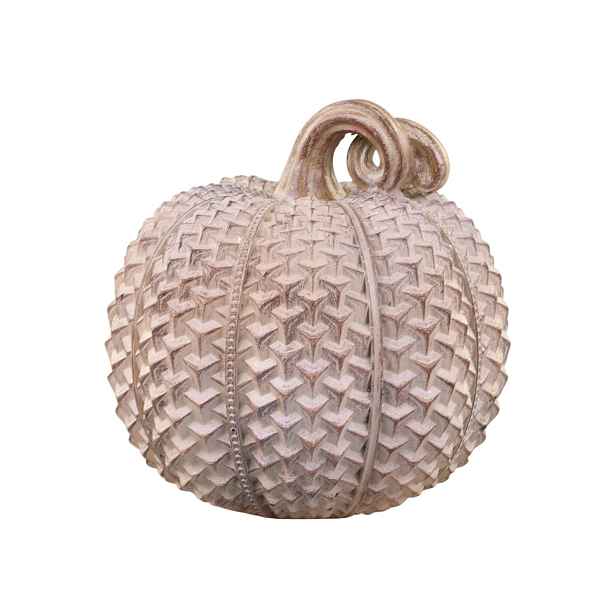 Latté antik dekorace dýně Pumpkin antique M - Ø 13,5*14 cm Chic Antique