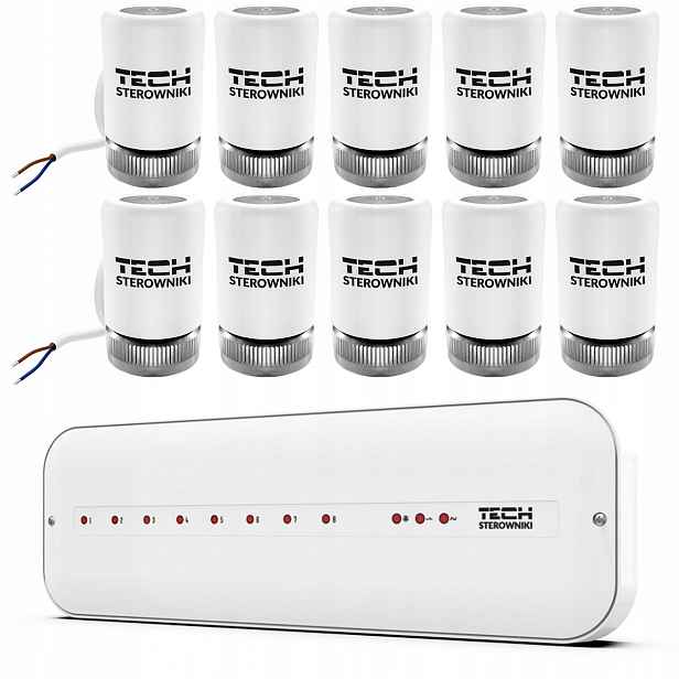 Ovladač Lišta L-5-S Slim 10 Termoelektrické Pohony STT-230/2 M Tech