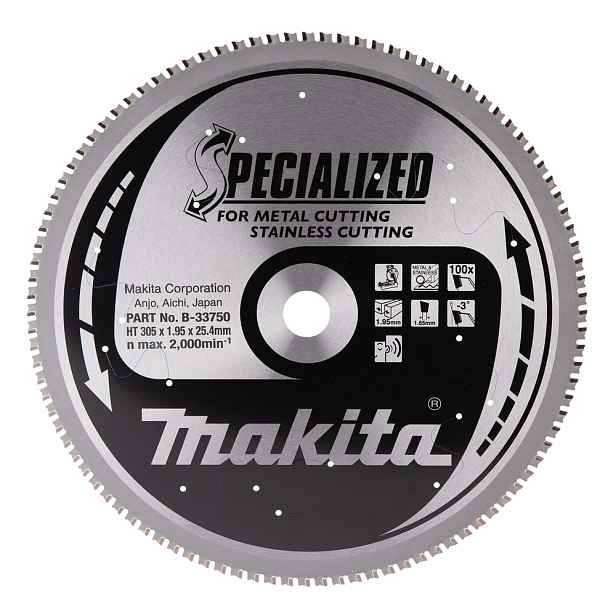 Řezací Kotouč Specializovaný 305x25,4mm 100Z Makita B-33750