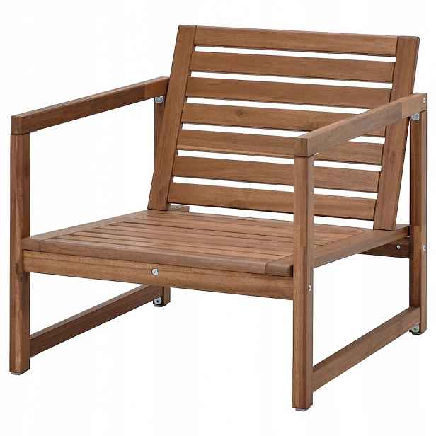 Ikea Nammaro Zahradní lehátko, světle hnědé