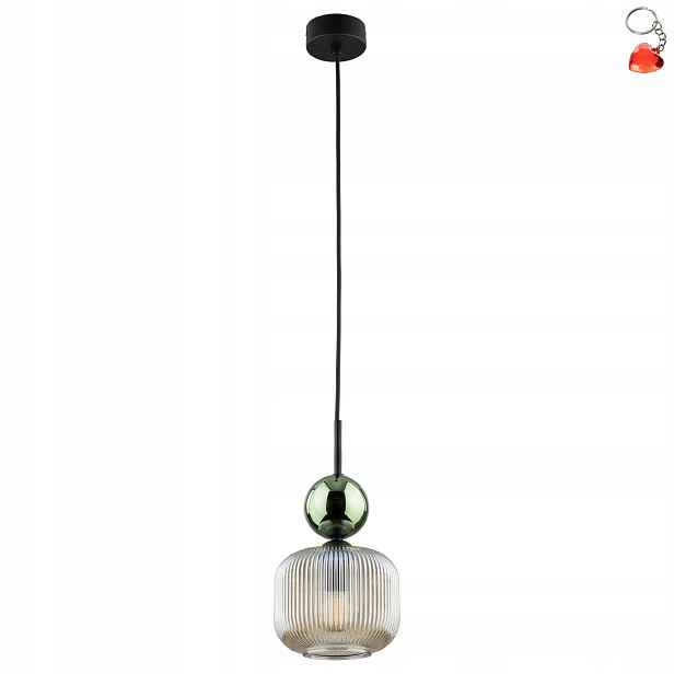 Lustr Závěsná lampa Stropní Svítidlo Zelená E14 10W Jídelna Sophia Tk Lighting