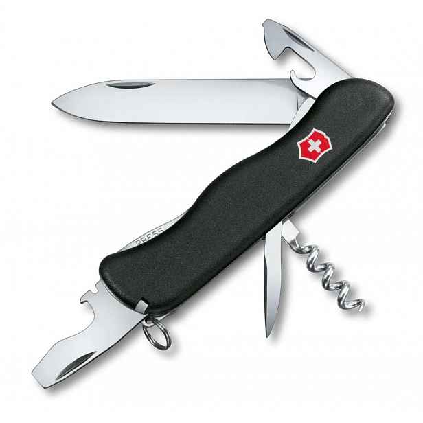 VICTORINOX - Velký kapesní nůž Picknicker, 11 funkcí, černá 0.8353.3
