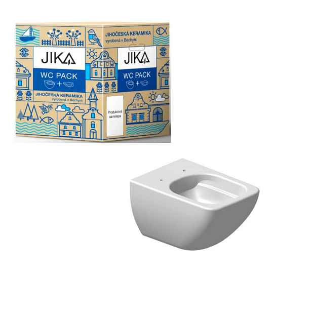 WC závěsné Jika Pure pack Rimless včetně sedátka