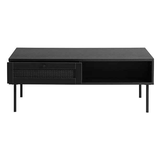 Černý konferenční stolek 60x110 cm Pensacola – Unique Furniture