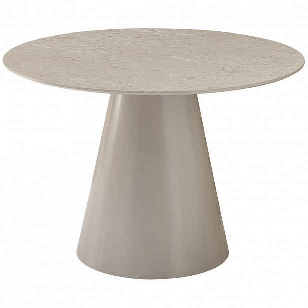 P & B JÍDELNÍ STŮL, šedá, 120/120/75 cm