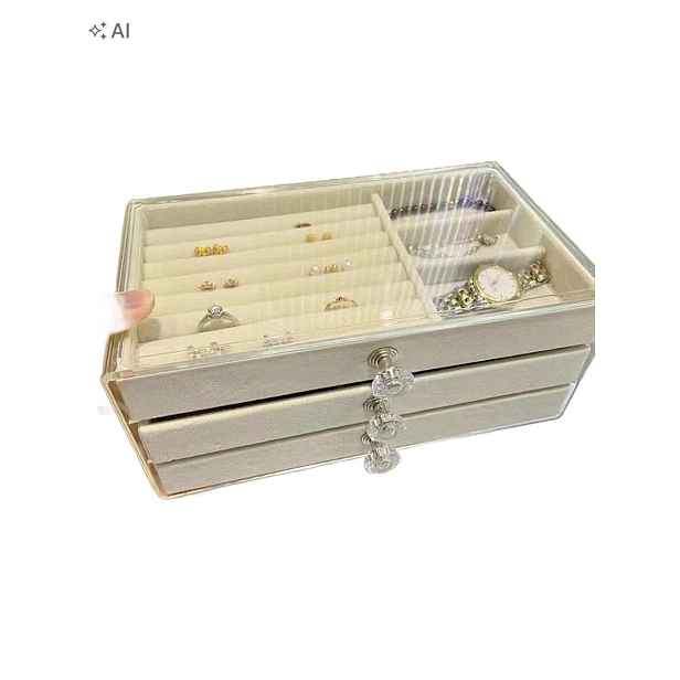 Shein Krabička Šperkovnice Na Bižuterii Skladování 24x13x10 1L