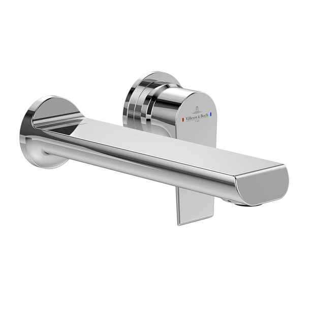 Villeroy & Boch Liberty - Umyvadlová baterie pod omítku, 2-otvorová instalace, s tělesem, chrom TVW10700800061