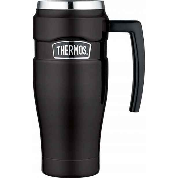 Vodotěsný termohrnek s rukojetí 470 ml Thermos černý mat