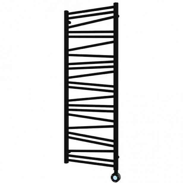 Radiátor elektrický SAT Lilon 133,5x50 cm černá matná SATRALI1335500EBL