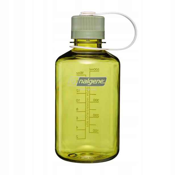 Turistická láhev Nalgene Narrow Mouth 500 ml endive/oil zelená