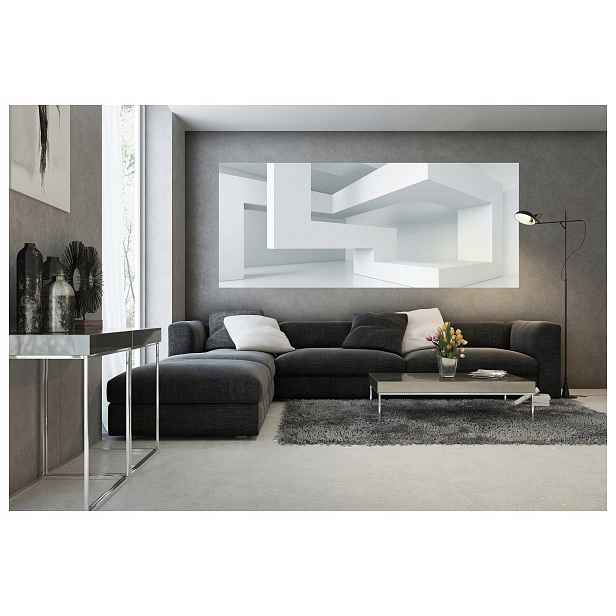 Fototapeta Bílá geometrie abstrakce 250x104 Minimalismus ve formě lepidlo