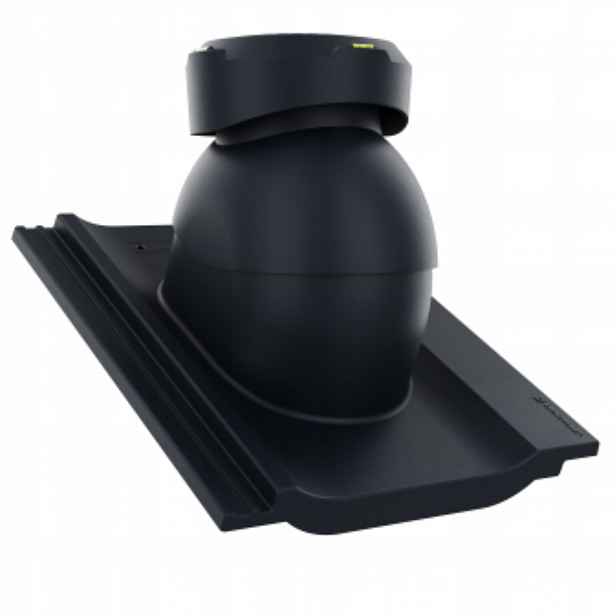 Krbový kanalizační ventilátor fi110 Creaton Kioto Grafit Duratop